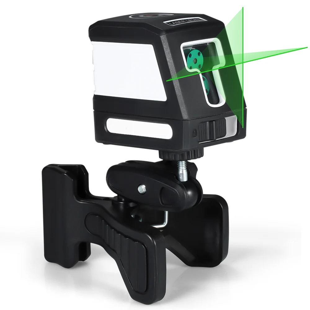 

Level Self-Leveling 2 Lines Green Laser Level Horizontal and Vertical Cross Line Leveling Laser Level Kit Optical Instrument