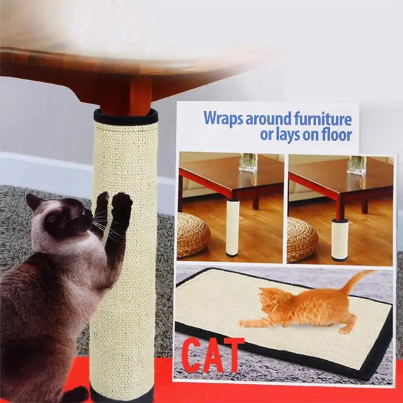 Furniture Carpet Protector Sisal Mat Toys Cat Climbing Scratch Board Furniture foot Cat Mint Tower climbing tree Cat Scratch Pad Furniture Carpet Protector Sisal Mat Toys Cat Climbing Scratch Board Furniture foot Cat Mint Tower climbing tree Cat Scratch Pad