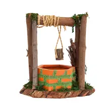 1 шт. цветочный горшок деревянный креативный Милый Прочный полимерный горшок цветочное устройство цветочный бассейн для Ландшафтный садовый Декор домашний орнамент