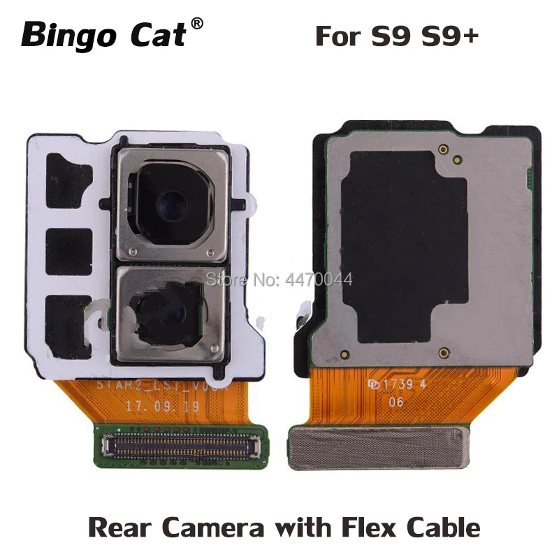 

New Rear Camera with Flex Cable for Samsung Galaxy S9 Plus S9Plus G960F G965F Replacement