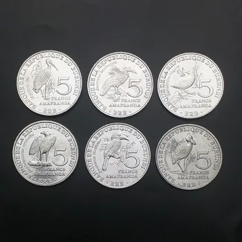 

Burundi Set 6 Coins, 5 Francs, UNC, 2014 New, Africa Coins, 100% Real Original Genuine coin, for Collection, Birds