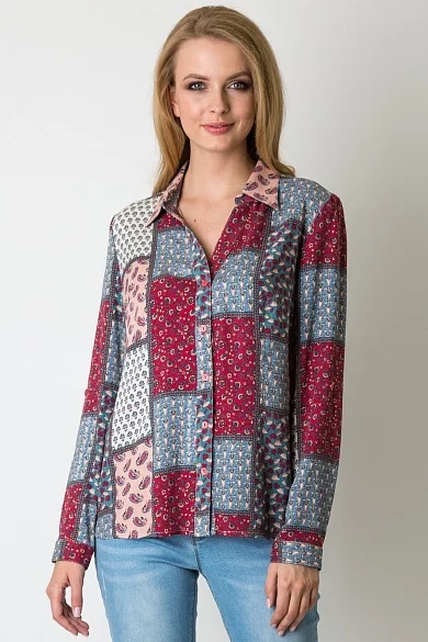 Blouses and Shirts VISAVIS L3652 women winter Cotton |