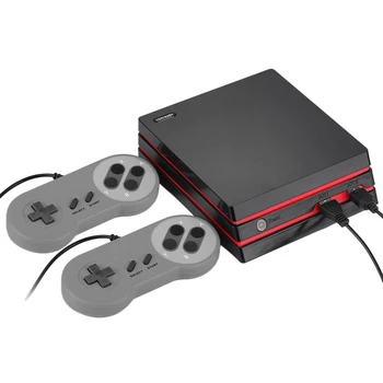 

RS-34 Classic TV Video Game Console HD Family Game Console Dual Wired Gamepad AV Dual Output W/ Classic Games Supporting SD Card