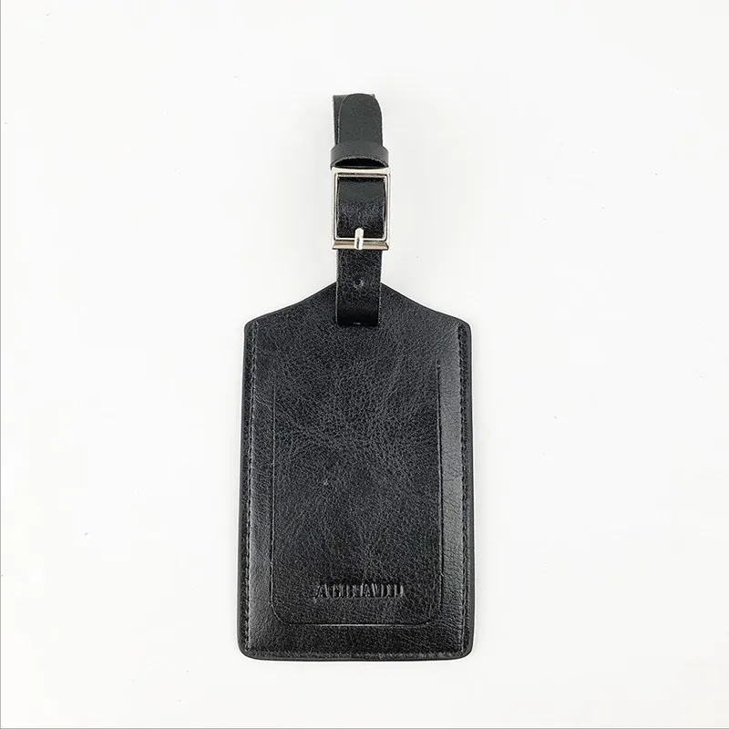 Luggage&bags Accessories Leather Suitcase ID Addres Holder Luggage Label Straps Suitcase Luggage Tags Drop Shipping 718-50