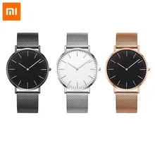 Xiaomi Twentyseventeen кварцевые наручные часы из нержавеющей стали 5,5 мм для мужчин и женщин, водонепроницаемые часы со стальным браслетом, 3 АТМ, подарок для влюбленных