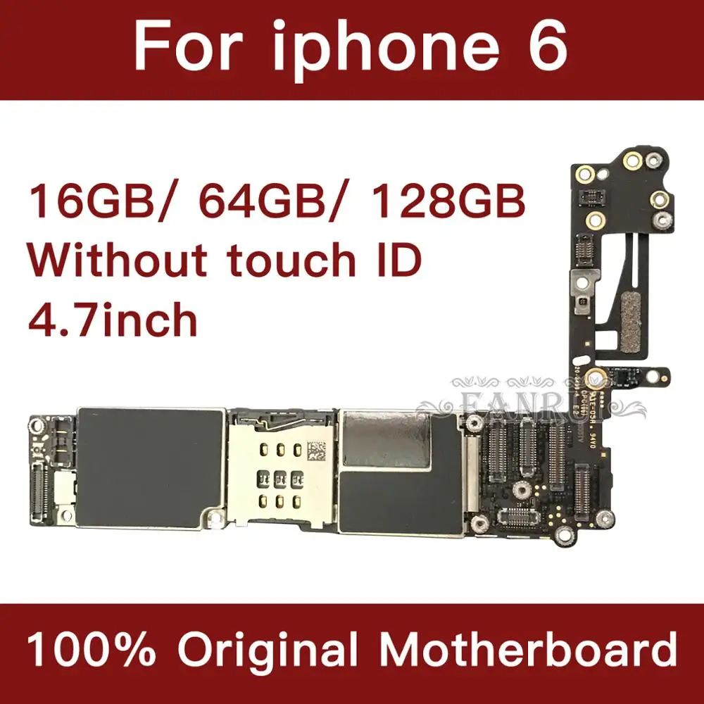 Оригинальная Заводская разблокированная материнская плата для iPhone 6