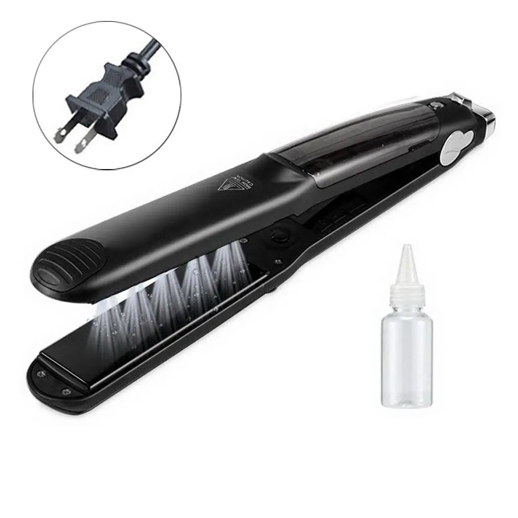 

Steam Vapor Hair Straightener Steam Iron Style Curler Durable Tool Straightening Hair Iron Steamer Iron Flat Professional