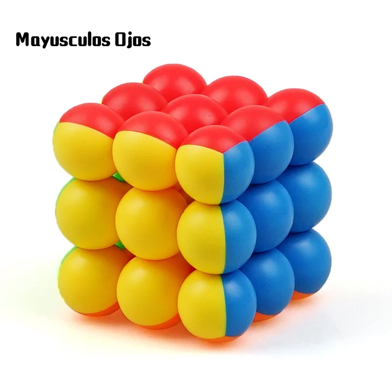 

MF Beads Third-order Professional Magic Cube Color Professional Smooth Puzzle Toys