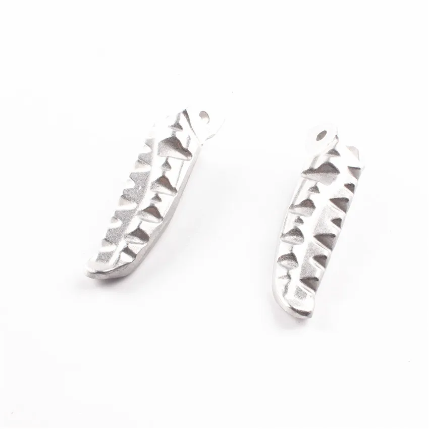 

For Ducati 899 1199 All Years Motorcycle Aluminum Front Foot Peg Footrest Silver