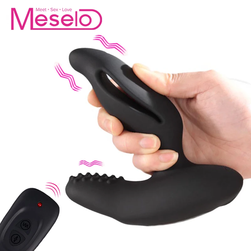 Meselo Multi speed Anal Plug дистанционного Управление вибратор для человека простаты