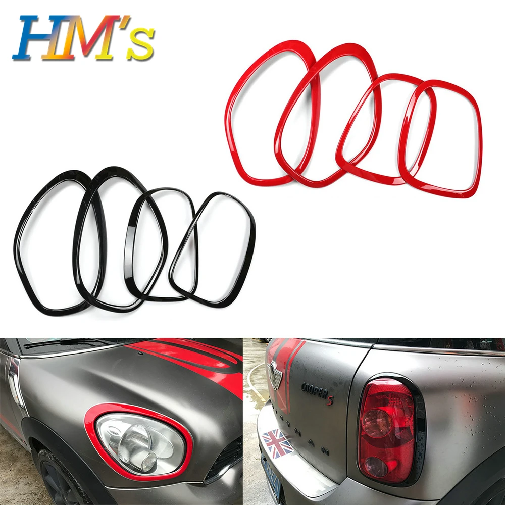 

For MINI Cooper Countryman R60 Headlight Front Head Rear Tail Lamp Light Sticker Ring For MINI R60 For MINI Cooper Accessories