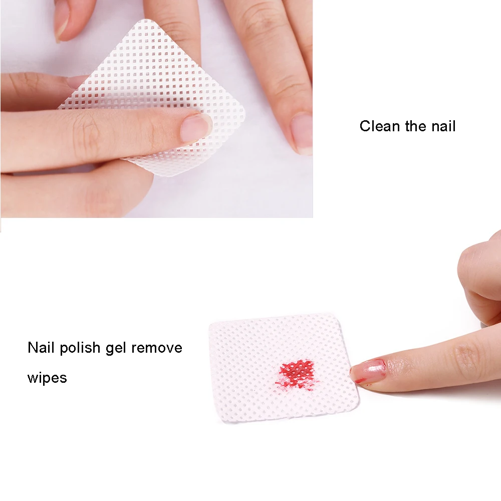 Bluerise 3000Pcs жидкость для Pliosh снятия салфетки безворсовые удаления Гель лак ногтей