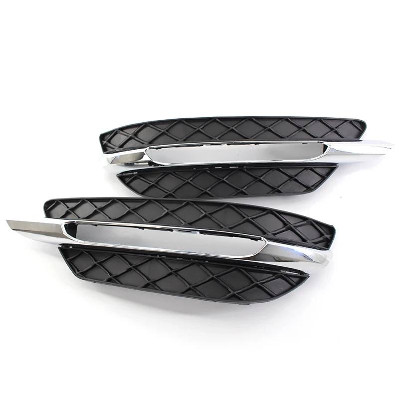 

2pcs Car Front Grille Daytime Running Light Cover for Mercedes-Benz 2048803224 2048852974 MB1038117 A 204 880 32 24