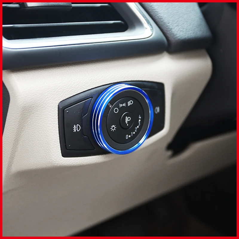 Автомобильная наклейка для Фар Ford Focus 3 4 Kuga Escape 2012 2016 из нержавеющей