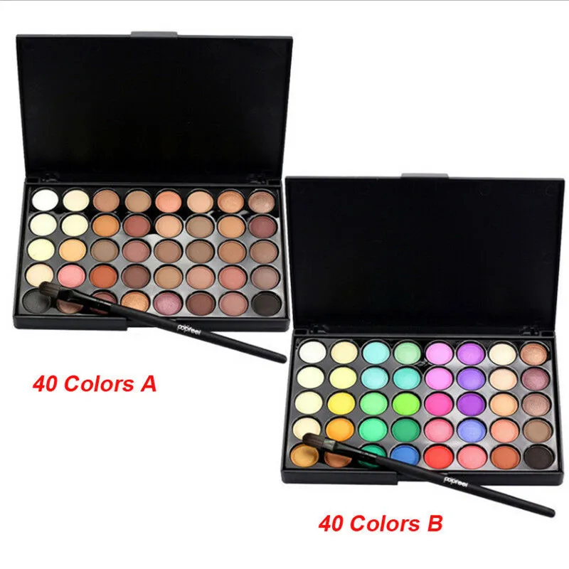 

40 Colors Cosmetic Powder Eyeshadow Eye Shadow Palette Makeup shimmer Set