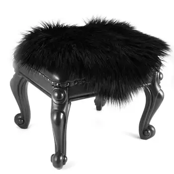 

Wool Imitation Sheepskin Rugs Faux Fur Non Slip Bedroom Shaggy Carpet Living Room Mats tappeto cucina round rug alfombras