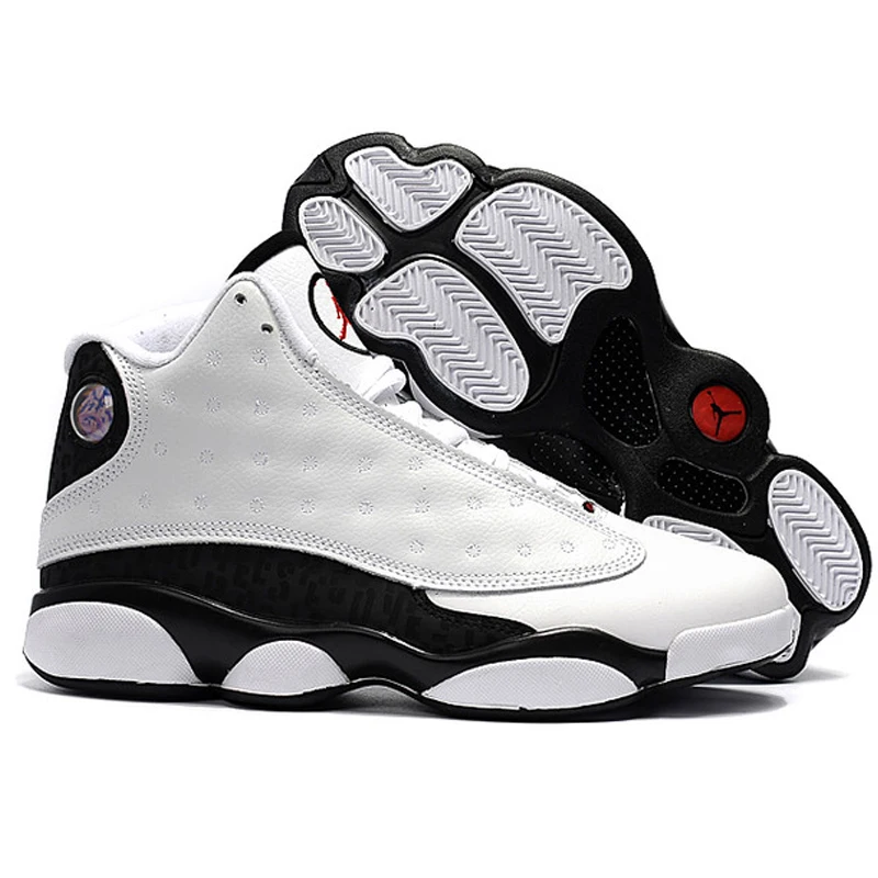Jordan Air Retro 13 XIII Men bred grey toe He Got Game Jordan Basketball shoes High-Top Athletic Outdoor Sport Sneakers 41-46 Jordan Air Retro 13 XIII Men bred grey toe He Got Game Jordan Basketball shoes High-Top Athletic Outdoor Sport Sneakers 41-46