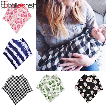 

Balleenshiny Baby Swaddle Wrap Parisarc Newborn Photography Props Multi Functional Nursing Poncho Cover Blanket Sleepsack