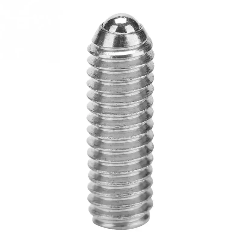 1Set Carbon Steel Spring Ball Plunger Hex Bolt Socket Fixing Screws