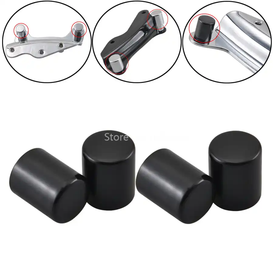 Docking Hardware Point Covers Cap Fit for Harley Electra Road Street Glide Dyna
