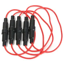 5 шт./лот в линии 6x30 мм стекло AGC держатель предохранителя брызг кабель винтового типа