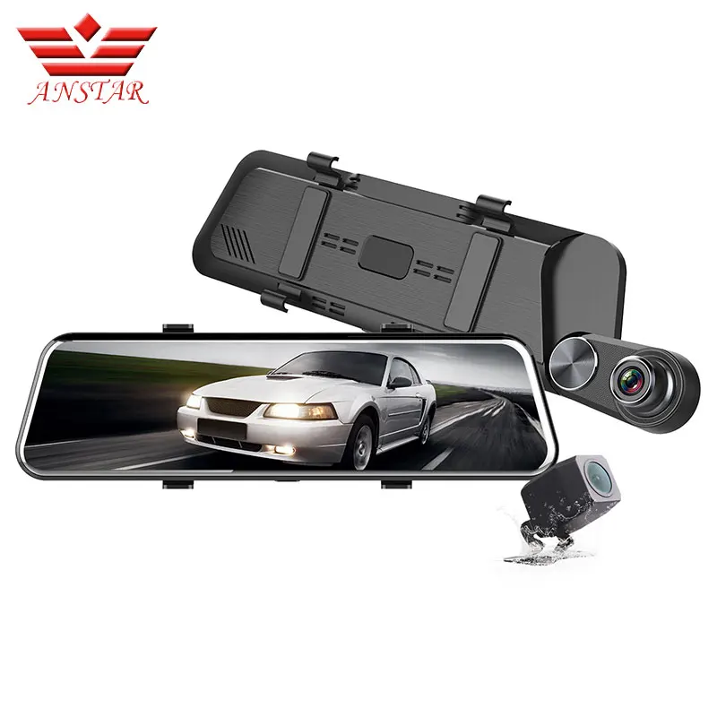 ANSTAR F960 потоковое Зеркало Dvr регистратор камеры 10 IPS сенсорный экран Full HD 1080P