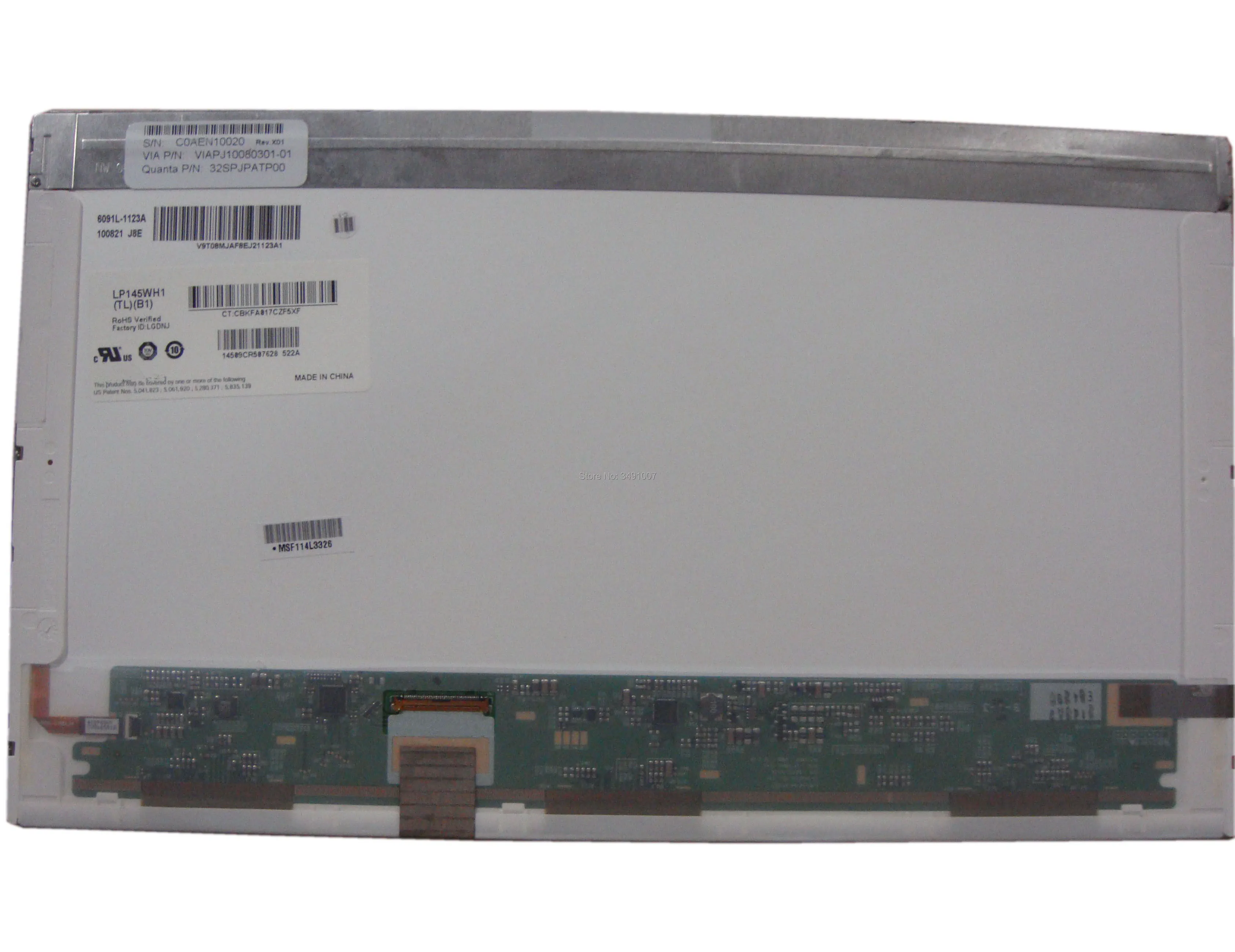 

LALAWIN LP145WH1 TLB1 TLA1 (TL)(A1) (TL)(B1) LTN145AT01 HD Laptop LCD LED Screen 1366*768