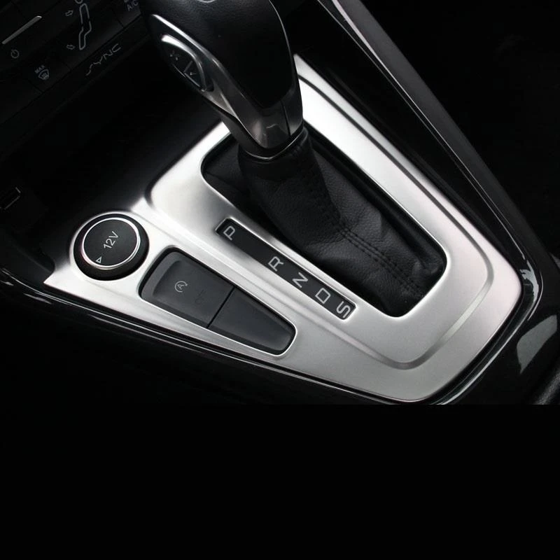 

Chromium Modified Cup Gear Control System Interior Dashing Parts Car Styling Protecter Modification 15 16 17 FOR Ford Focus