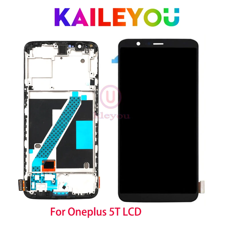 

100% Tested LCD Display For Oneplus 5T A5010 touch screen 2160*1080 Digitizer Assembly 6.01 inch