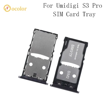 

ocolor For Umidigi S3 Pro SIM Card Adapters For Umidigi S3 Pro SIM Card Tray Slot Holder Replacement Mobile Phone Acessories