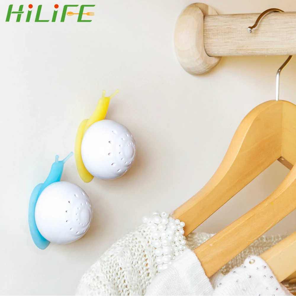 

HILIFE Home Air Freshener Perfume Snail Shaped Cute Solid Air Freshener Suction Cup Wardrobe For Bathroom