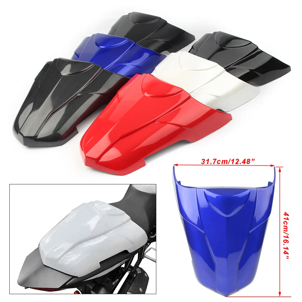 Motorcycle Rear Pillion Passenger Cowl Seat Back Cover Fairing Parts