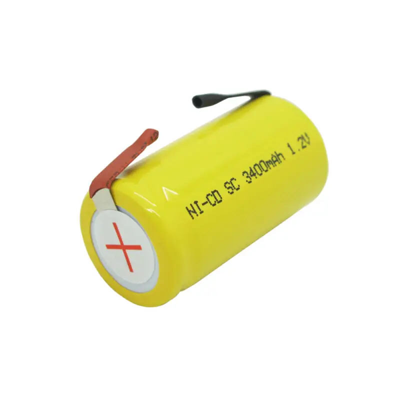 2 20 шт. SC Ni CD аккумуляторы 1 V 3400mah Sub C аккумуляторная батарея для Bosch Hitachi Dewalt