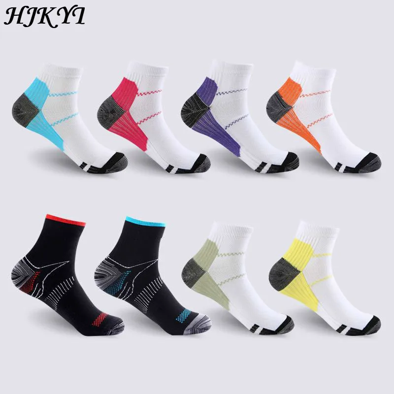 

summer Hot Compress Socks short invisible crew breathable ankle sports Outdoors sporting neutral men and women harajuku white