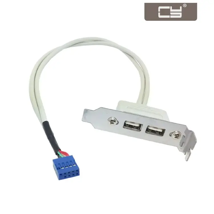 Женская задняя панель NGFF типа A USB 2 0 для материнской платы 9-контактный кабель 30 см