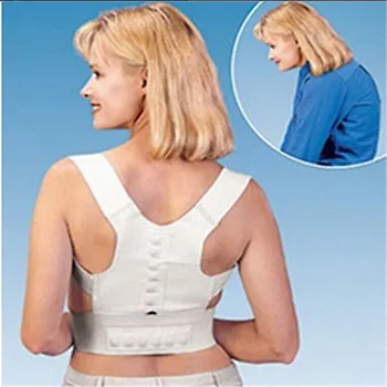 Fitness Tank Top Women Magnetic Therapy Posture Corrector Body Back Pain Belt Brace Shoulder Support Body Shape Women Crop Top
