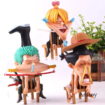 

Anime One Piece monkey d luffy Action Figure Roronoa Zoro Vinsmoke Sanji Sailboat PVC Collection Model Toy Birthday Gift