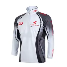 Новая мужская профессиональная одежда для рыбалки с защитой от ультрафиолета Влагоотводящая дышащая футболка с длинным рукавом для рыбалки Camisas Pesca