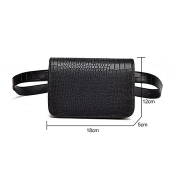 ​Alligator Pattern Belt Bag  5