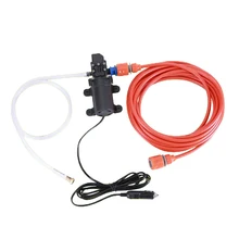 1 комплект Портативный 70 Вт 12 в автомобильный комплект мойки высокого давления мощный Электрический водяной насос очиститель для садового окна мотоцикла автомобиля