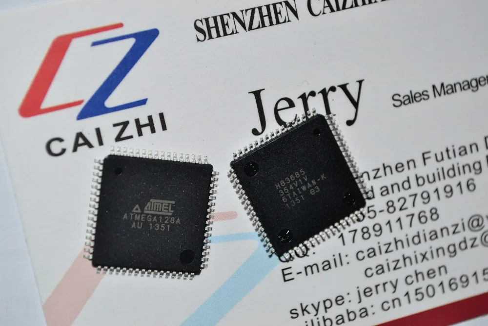 SUQ 5 шт./лот ATMEGA128A-AU ATMEGA128A QFP-64 микроконтроллер с 128K Bytes встроенной программируемой