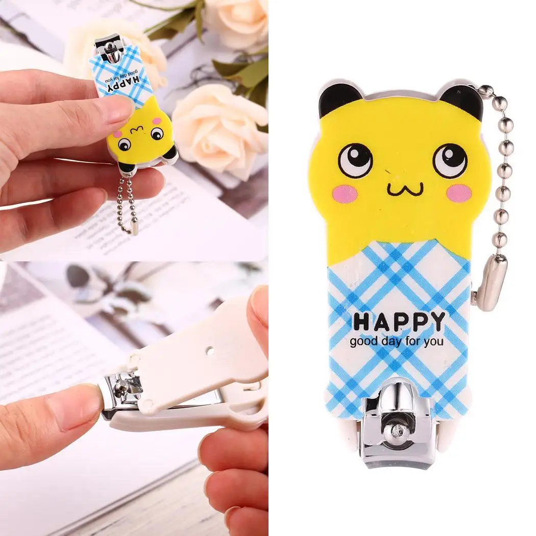 cartoon animal Stainless Steel Nail Clipper Cutter Cutting Trimmer Toenail Fingernail Clippers Thick Nails | Красота и здоровье