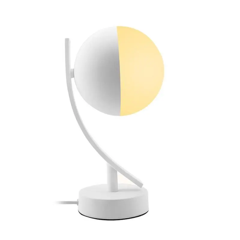 

Kaigelin LED 7W Table Lamp Smart Wifi Remote Control Night Light AC100-264V LED RGBW Eye Protection Table Lamp Round For Bedroom