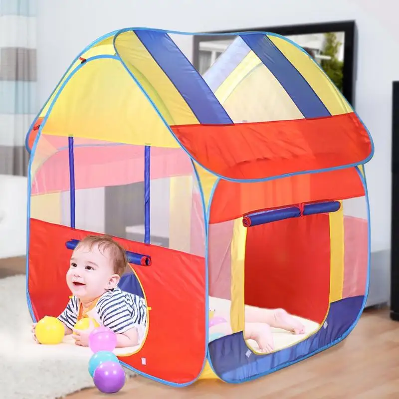 

Folding Ocean Ball Pool Pit Game Tent Kid Children Outdoor Indoor Play House Hut Toy Tent Play Tent Children Play House Toy Tent