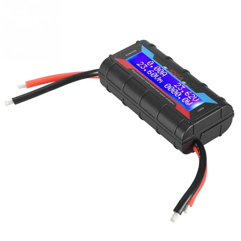 FT08 RC 100A ватт метр Высокоточный анализатор мощности с подсветкой ЖК Электрический