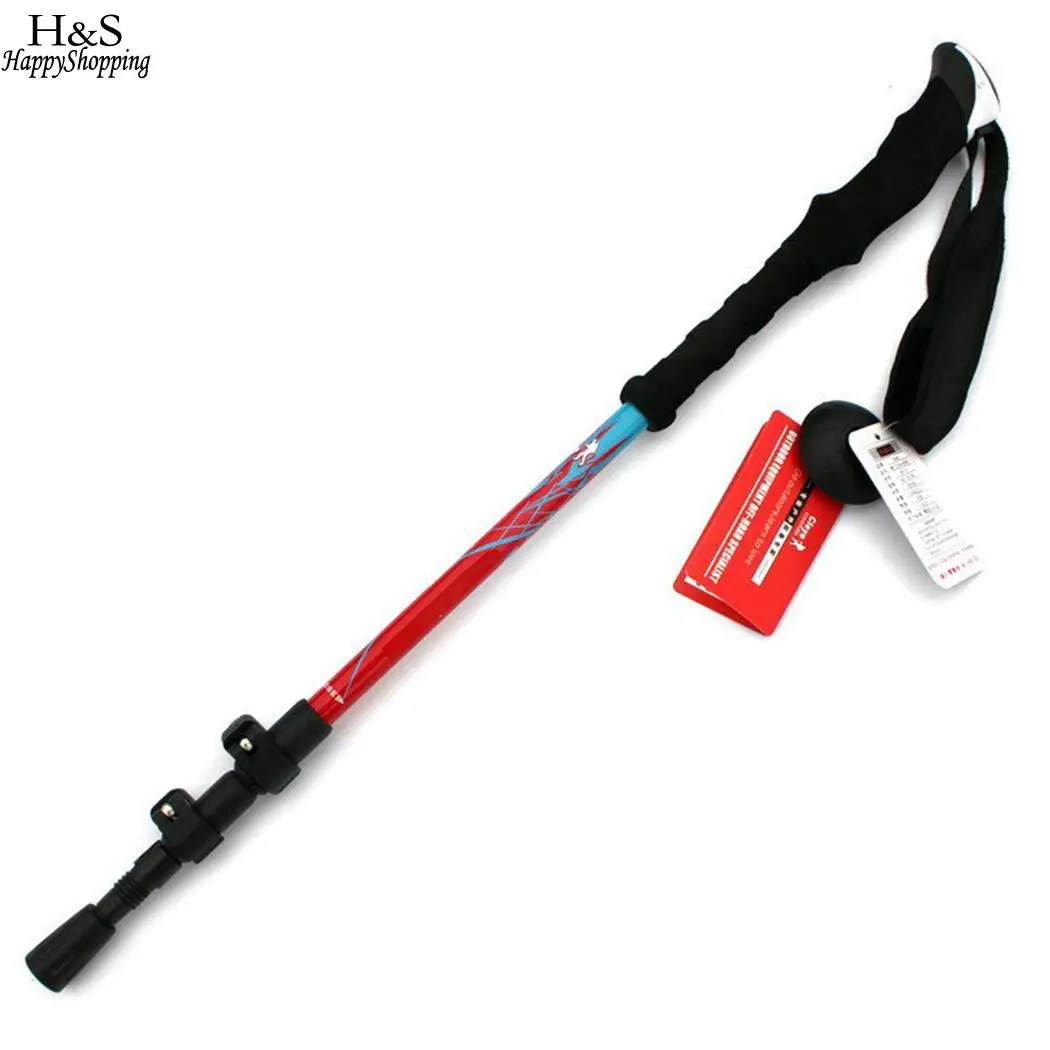 1 pulgadas ajustable caminar plegable sección ultraligero senderismo bastón negro 53 Polo azul 3 Trekking 1350mm rojo blanco 1 pulgadas ajustable caminar plegable sección ultraligero senderismo bastón negro 53 Polo azul 3 Trekking 1350mm rojo blanco