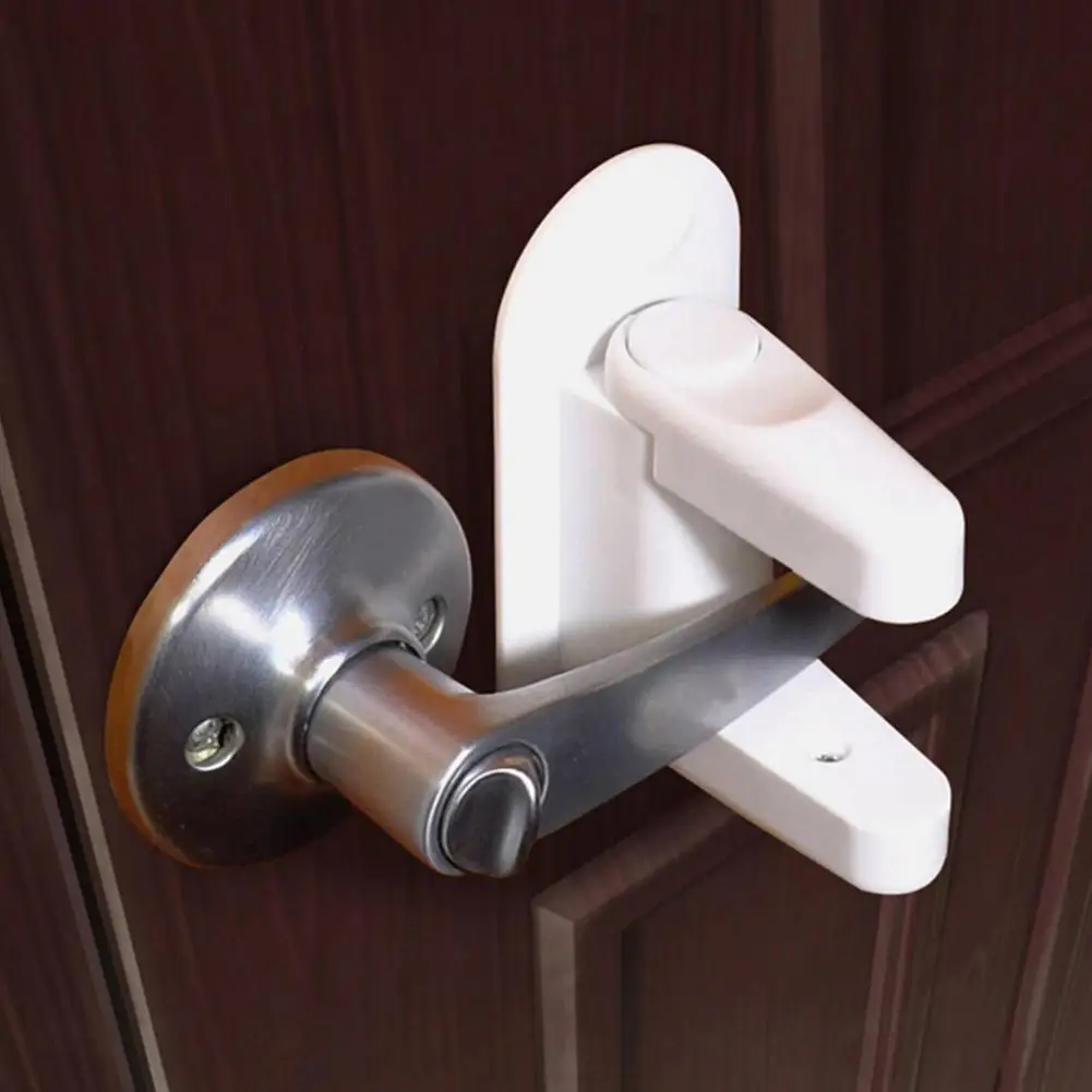 Door Lever Lock for Child/Pets Proof Baby Proofing Door Handle Lock
