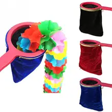 1 шт., магические трюки, сумка для смены, делает вещи появляющимися или исчезающими, для начинающих, магический трюк, реквизит, магии, красная универсальная сумка