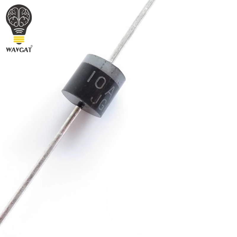 10PCS 10A10 R-6 10A 1000 Volts Silicon Rectifiers 1KV Diodes high quality AHS 