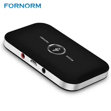 FORNORM 2 в 1 Беспроводной Bluetooth 4,1 аудио приемник передатчик 3,5 мм A2DP музыка стерео адаптер для домашнего стерео ТВ Mp3/4 шт